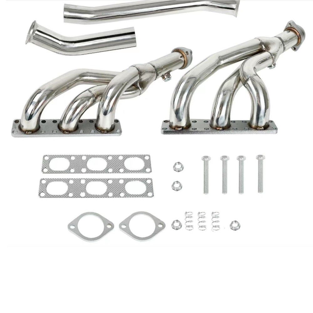 Exhaust Header 6-2-1 Design Suitable For BMW E46 E39 Z3 2.5L 2.8L 3.0L L6 96¡§C02