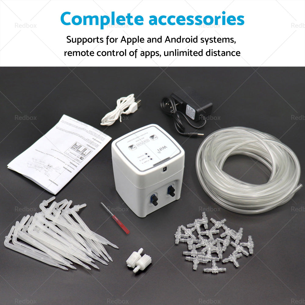{{ WiFi Control Watering System Double Pump Automatic Water Drip Mobile APP Control }} - Buy Car Parts Online at {{ Kaka Auto Parts }}.