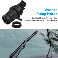 {{ Wiper Windscreen Washer Pump Motor Suitable for Toyota Hilux KUN16 KUN25 KUN26 }} - Buy Car Parts Online at {{ Kaka Auto Parts }}.