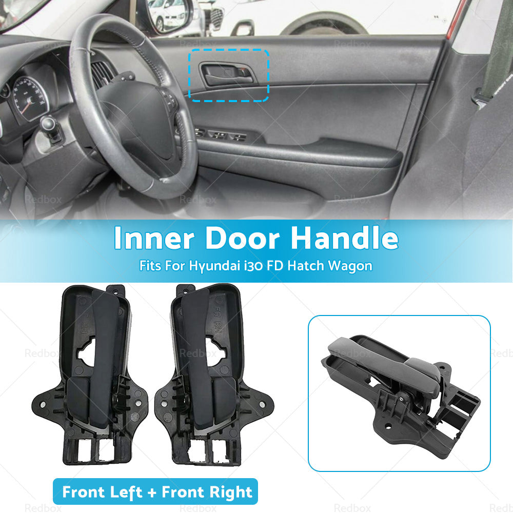 {{ 1 Pair Front Left  and  Right Inner Door Handle For Hyundai i30 FD Hatch Wagon 07-12 }} - Buy Car Parts Online at {{ Kaka Auto Parts }}.