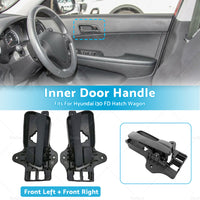 {{ 1 Pair Front Left  and  Right Inner Door Handle For Hyundai i30 FD Hatch Wagon 07-12 }} - Buy Car Parts Online at {{ Kaka Auto Parts }}.