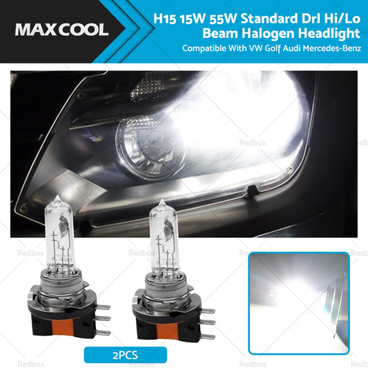 {{ H15 15W 55W DRL Hi Lo Beam Halogen Headlight Suitable For Golf Mercedes }} - Buy Car Parts Online at {{ Kaka Auto Parts }}.