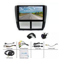 9'' In-Dash Unit Android 13 Car Stereo Suitable For Forester 08-12 Impreza 07-13