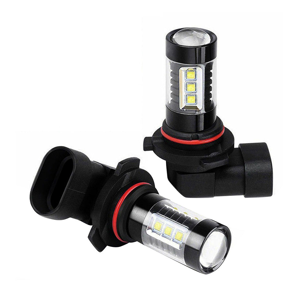 2x 9006 HB4 LED Car Fog Light Headlight Bulb Lamps 6500K White 80W