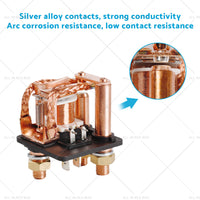 {{ 12V DC 250A Continuous Relay Heavy Duty 5 Pin Power Switch for Truck Boat Marine }} - Buy Car Parts Online at {{ Kaka Auto Parts }}.
