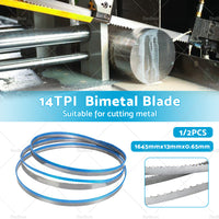 {{ Suitable For SABER METAL CUT BAND SAW MCB115S2 BI METAL M42 BLADE 1645mm 14TPI }} - Buy Car Parts Online at {{ Kaka Auto Parts }}.