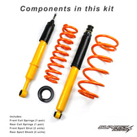 {{ Rear 2 inch  50MM Lift Shock Coil Spring Suitable For Toyota Land Cruiser 80 Series }} - Buy Car Parts Online at {{ Kaka Auto Parts }}.