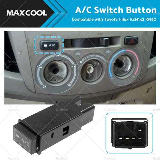 {{ A or C Cooler Switch Button Suitable for Hilux RZN142 RN90 RN85 RN135 RN130 RN110 }} - Buy Car Parts Online at {{ Kaka Auto Parts }}.