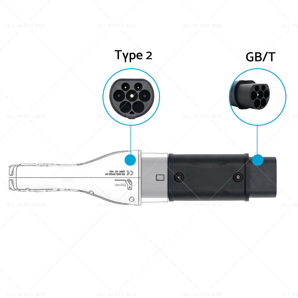 {{ Charging Gun Converter Suitable for All New Energy Vehicles Type2-GBT AC }} - Buy Car Parts Online at {{ Kaka Auto Parts }}.