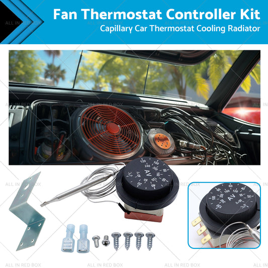 {{ 12V Adjustable Fan Thermostat Kit Thermostat Controller Kit 0-120闁硅櫣鐓 AU }} - Buy Car Parts Online at {{ Kaka Auto Parts }}.