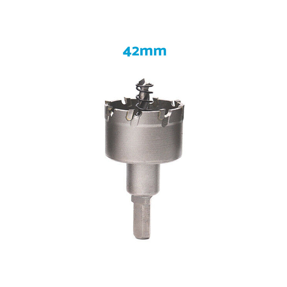 TCT Carbide Tip Hole Saw Drill Bit Suitable For Stainless Steel Cutting 16-53mm