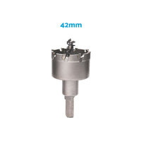 TCT Carbide Tip Hole Saw Drill Bit Suitable For Stainless Steel Cutting 16-53mm