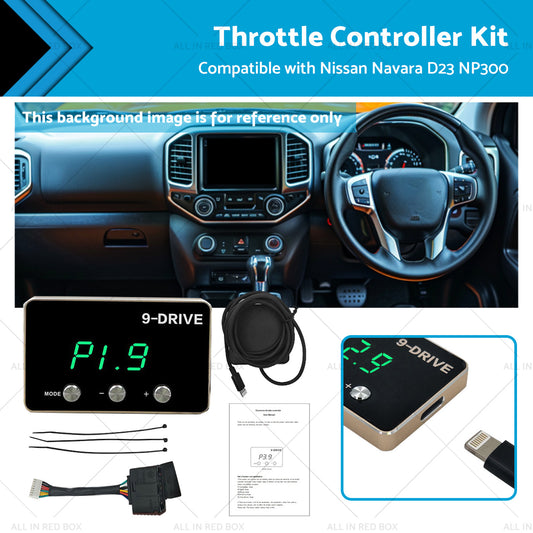 {{ Throttle Controller Kit Suitable for Nissan Navara NP300 D23 2015-2023 }} - Buy Car Parts Online at {{ Kaka Auto Parts }}.