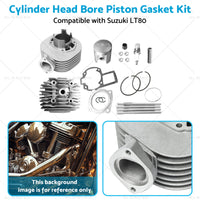 {{ Cylinder Head Bore Piston Gasket Kit Suitable for 87-06 Suzuki Quadsport LT80 }} - Buy Car Parts Online at {{ Kaka Auto Parts }}.
