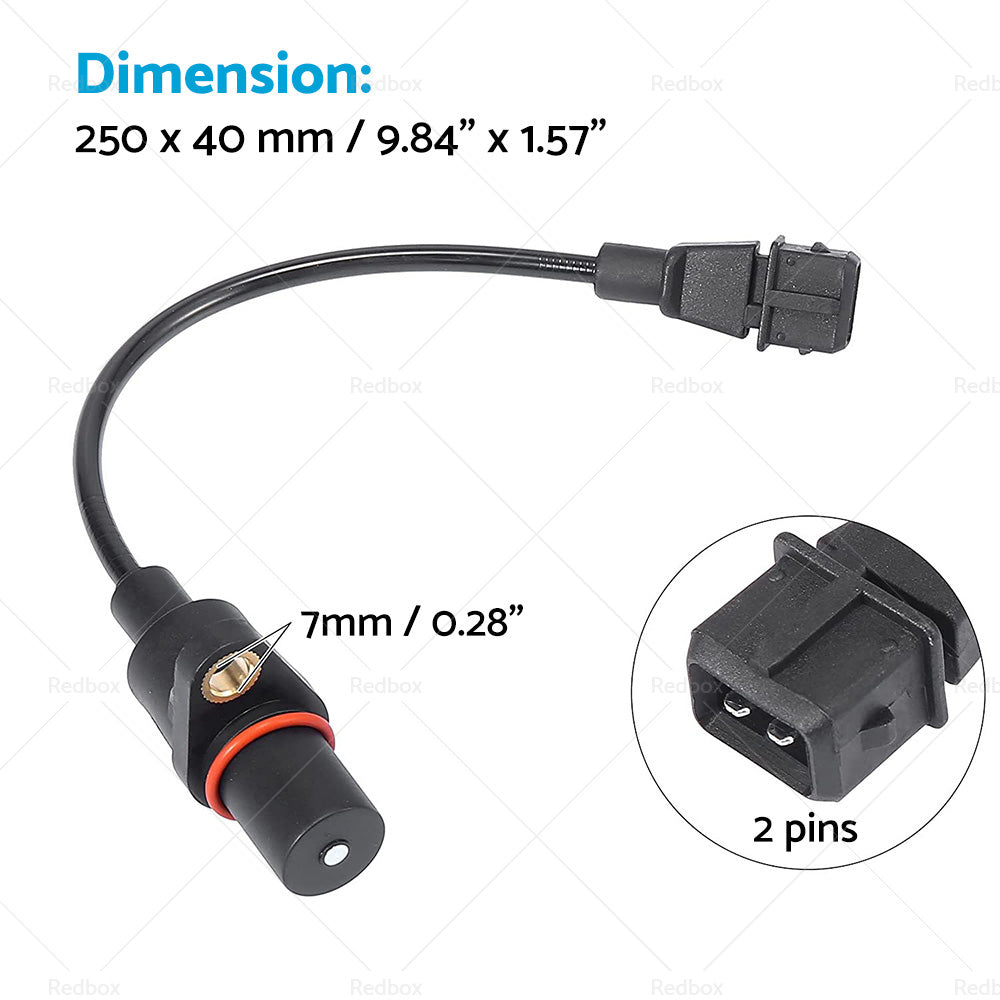 {{ Crankshaft Crank Angle Sensor Fits For Hyundai Accent LC MC Getz TB Kia Rio JB }} - Buy Car Parts Online at {{ Kaka Auto Parts }}.