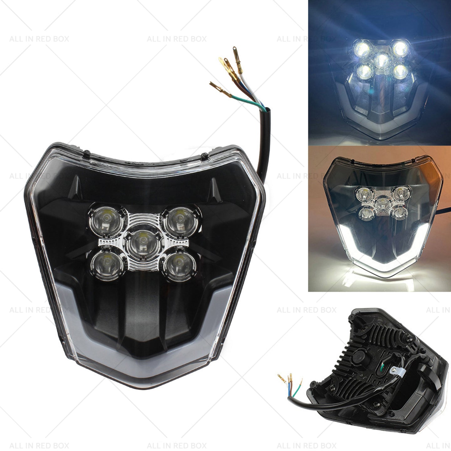 {{ Motorcycle LED Headlight Suitable For XCF SXF EXC KTM XCW 250 300 350 450 500 }} - Buy Car Parts Online at {{ Kaka Auto Parts }}.
