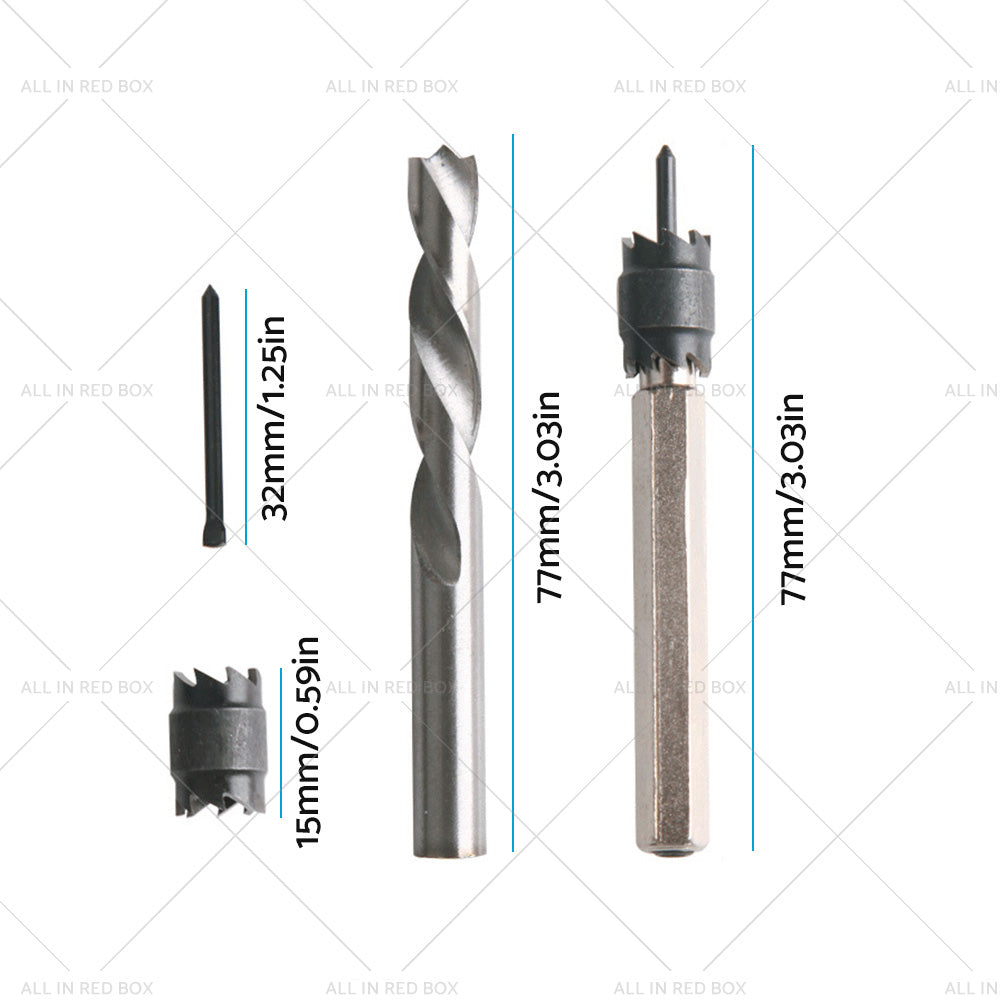 {{ 1 Set 3 8inch Spot Weld Double Sided Cutter Remover HSS Drill Bit Welder Cut Tool }} - Buy Car Parts Online at {{ Kaka Auto Parts }}.