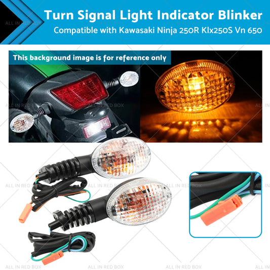 {{ Turn Signal Light Indicator Blinker Suitable for Kawasaki Ninja 250R Vn 650 }} - Buy Car Parts Online at {{ Kaka Auto Parts }}.