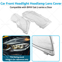 {{ Car Front Headlight Headlamp Lens Cover Suitable for BMW 3-Series E46 4 Door }} - Buy Car Parts Online at {{ Kaka Auto Parts }}.