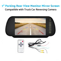 7 inch  Parking Rear View Monitor Mirror Screen Suitable for Truck Reversing Camera