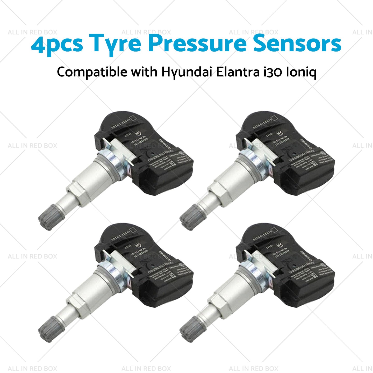 {{ 4X TPMS Tyre Pressure Sensors 52933-F2000 Suitable for Hyundai i30 i20N Elantra }} - Buy Car Parts Online at {{ Kaka Auto Parts }}.