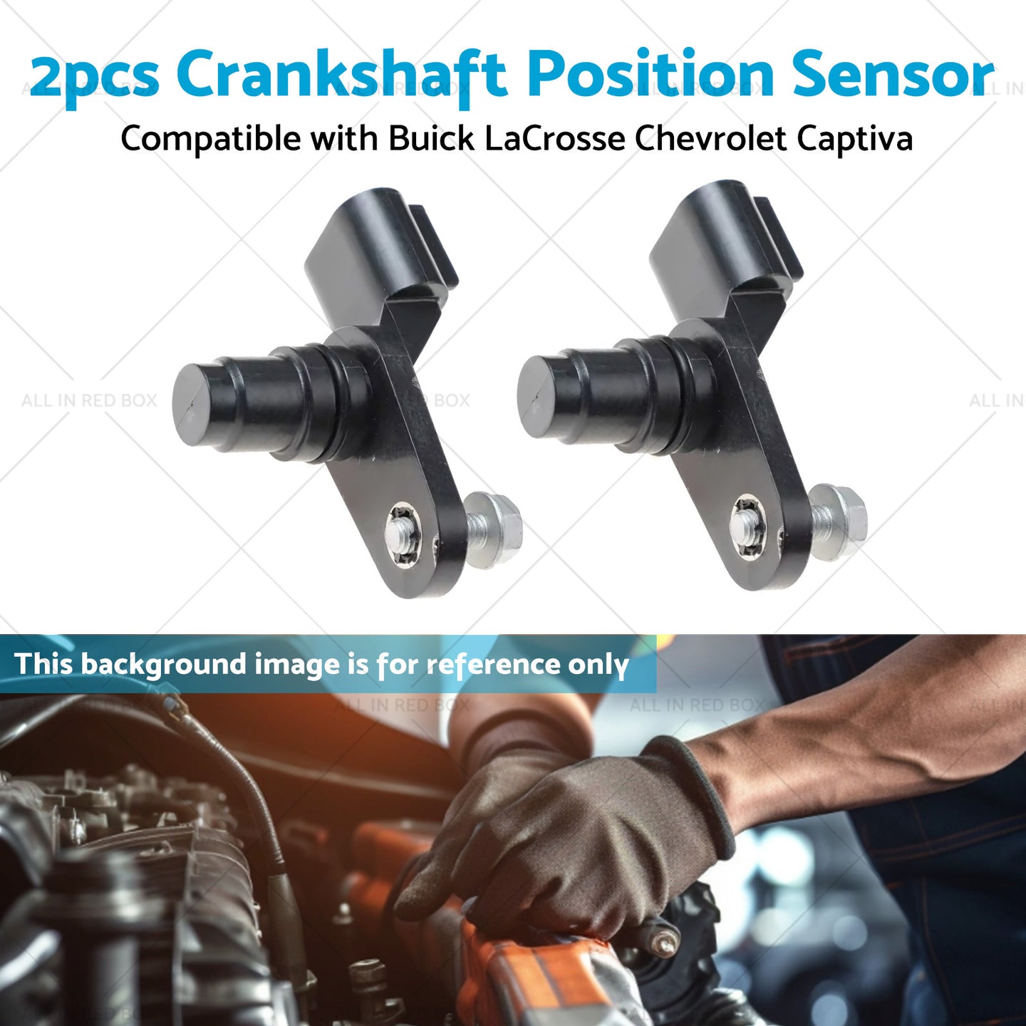 {{ 2x Camshaft Position Sensor Suitable for Chevrolet Equinox Captiva GMC 12577245 }} - Buy Car Parts Online at {{ Kaka Auto Parts }}.