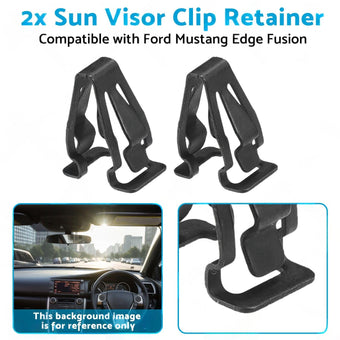 compare product DS7Z-9904132-A 2x Sun Visor Clip Retainer Suitable for Ford Mustang Edge Fusion
