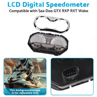 278002270 LCD Digital Speedometer Suitable for Sea Doo GTX RXP RXT Wake 06-11