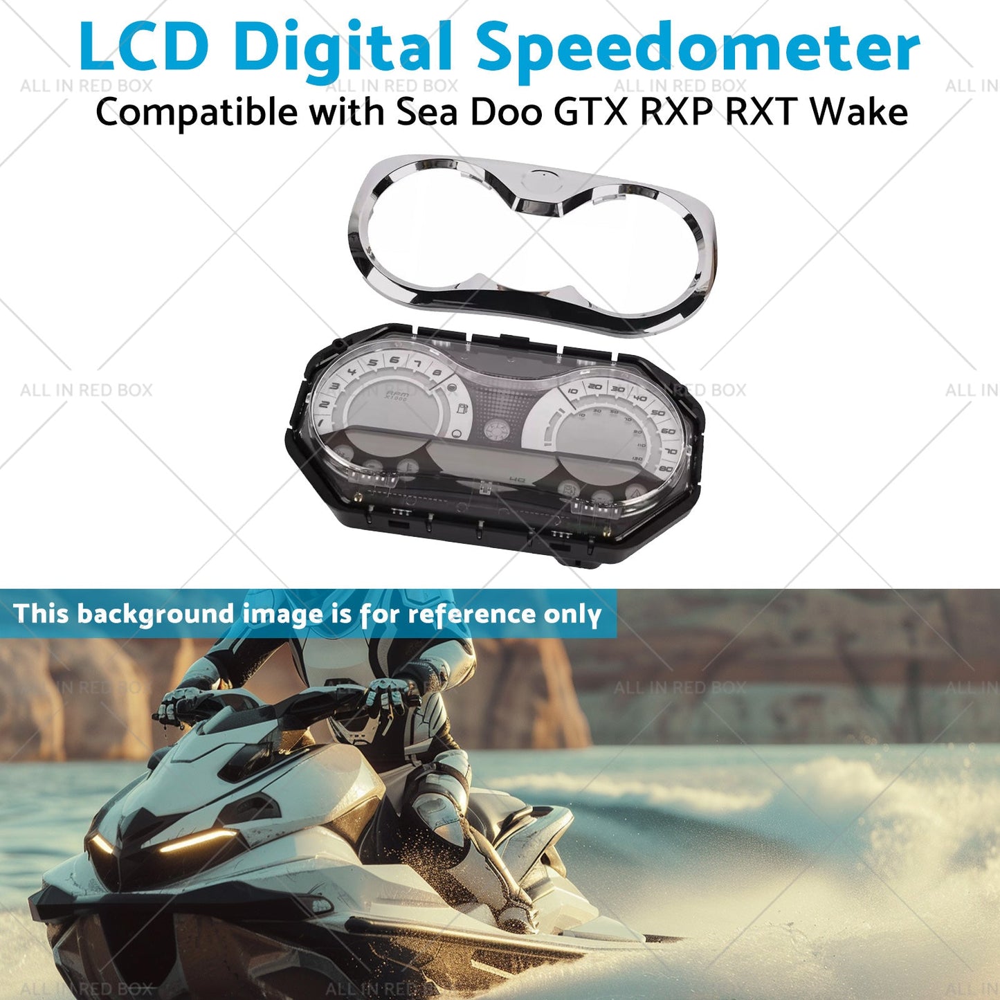 278002270 LCD Digital Speedometer Suitable for Sea Doo GTX RXP RXT Wake 06-11