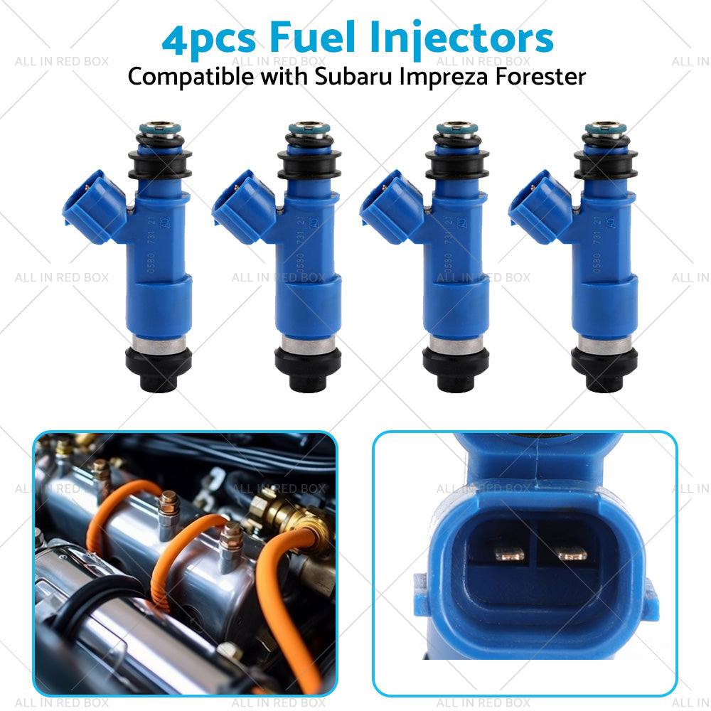 {{ 4PCS 565cc Fuel Injector Suitable For Subaru Impreza Forester Legacy 16611-AA720 }} - Buy Car Parts Online at {{ Kaka Auto Parts }}.