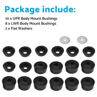 {{ 20PCS Polyurethane Body Mounts KF04050BK Suitable for Ford F250 F350 2 or 4WD 99-18 }} - Buy Car Parts Online at {{ Kaka Auto Parts }}.