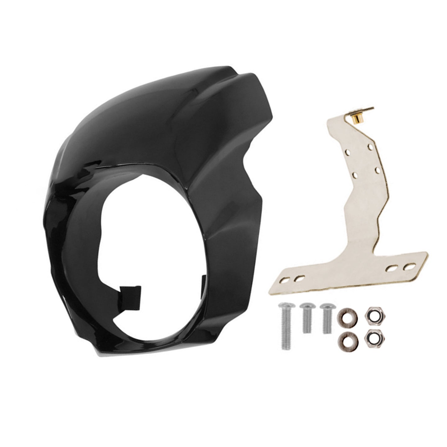 {{ 1x Front Headlight Fairing Cover Mask Suitable for Harley Softail Breakout 18-23 }} - Buy Car Parts Online at {{ Kaka Auto Parts }}.