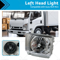 {{ LH Head Light Lamp Suitable for Isuzu NLR NLS NNR NPR NPS Truck 08-On }} - Buy Car Parts Online at {{ Kaka Auto Parts }}.