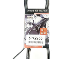 Serpentine Belt 6PK2255 Suitable for BMW 325i 325xi 330i 2006 Mercedes C300 - XQ1