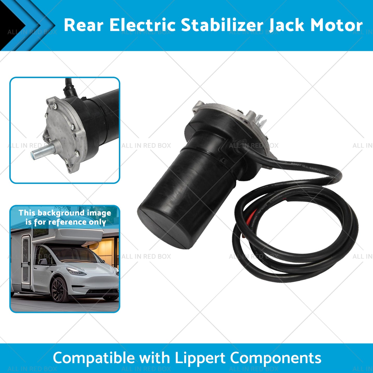 {{ 352338 Rear Electric Stabilizer Jack Motor Suitable for Lippert Components }} - Buy Car Parts Online at {{ Kaka Auto Parts }}.