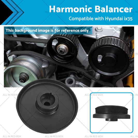 {{ Harmonic Balancer Damper Pulley Suitable For Hyundai ix35 LM 2. 0L Diesel 2010-on }} - Buy Car Parts Online at {{ Kaka Auto Parts }}.