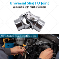 {{ 3 or 4 inch  Round x 3 or 4 inch  Round Stainless Steel Universal Single Steering Shaft U Joint }} - Buy Car Parts Online at {{ Kaka Auto Parts }}.