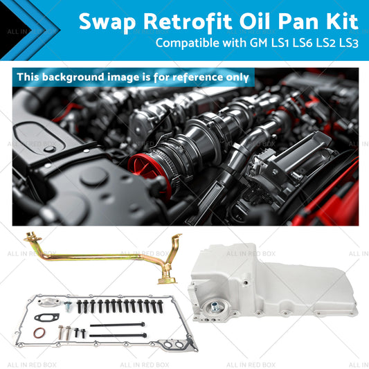 {{ Swap Retrofit Oil Pan Kit Suitable for GM LS1 LS6 LS2 LS3 302-1 1955-1987 }} - Buy Car Parts Online at {{ Kaka Auto Parts }}.