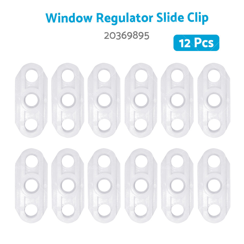 {{ 12 x Window Regulator Slide Clip Fits for Holden Commodore VT VU VX VY 20369895 }} - Buy Car Parts Online at {{ Kaka Auto Parts }}.