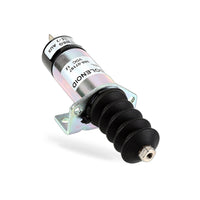 Diesel Shutdown Stop Solenoid Suitable for Caterpillar FG Wilson JCB 366-07197 - BD3