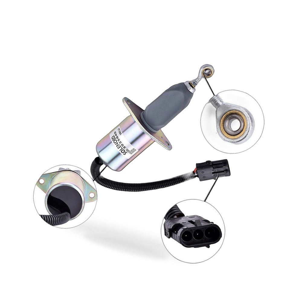 Shutoff Solenoid Suitable for BMW X3 X5 2007-2010 2.5L 3.0L Petrol Diesel - BD1