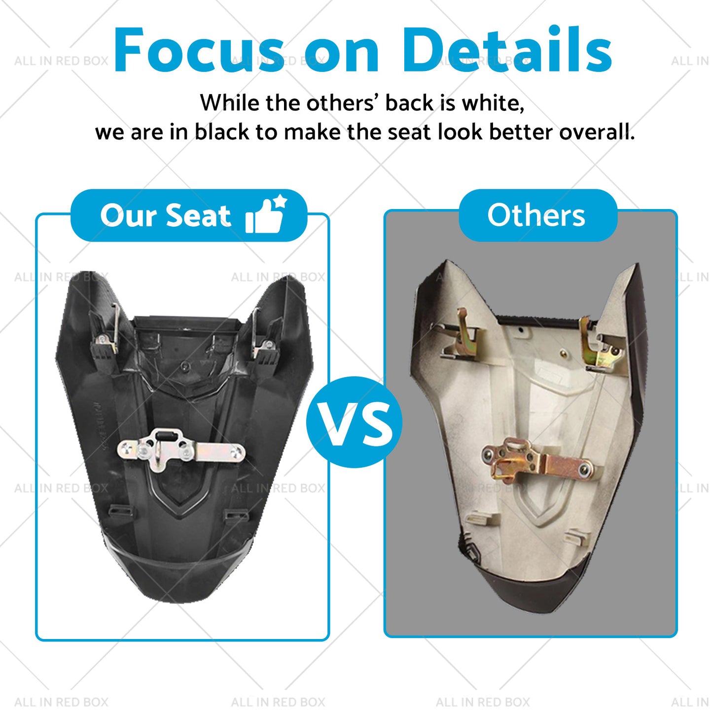 {{ Rear Passenger Seat Back Cover Tail Cowl Fairing Suitablefor 21-23 Honda CBR650R }} - Buy Car Parts Online at {{ Kaka Auto Parts }}.