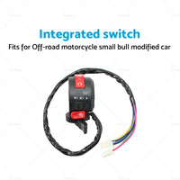 {{ 7 Wire Kill Start Light Switch Button Housing 110cc 125cc PIT Quad Dirt Bike ATV }} - Buy Car Parts Online at {{ Kaka Auto Parts }}.