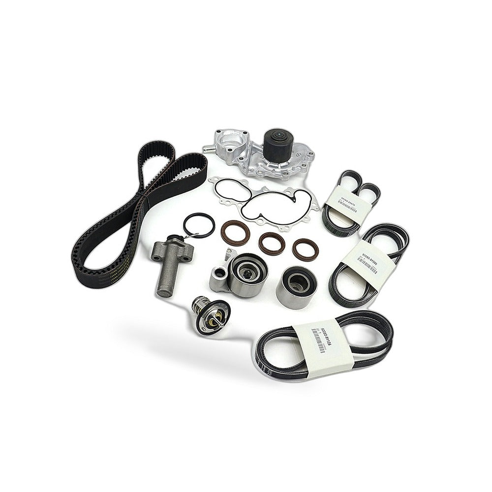 15-Piece Engine Timing Belt Kit With Water Pump Suitable for Toyota 4Runner Land - BD1