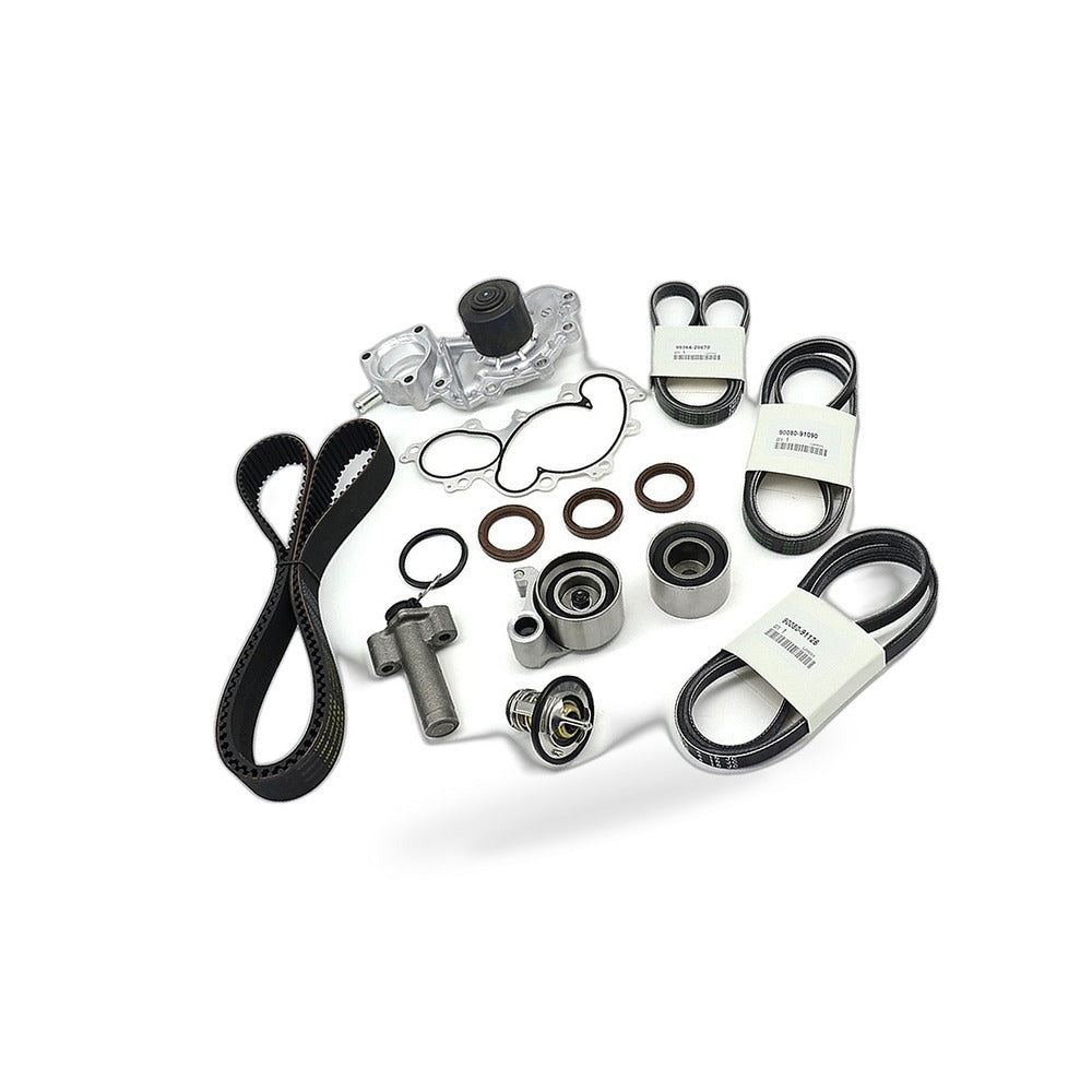 15-Piece Engine Timing Belt Kit With Water Pump Suitable for Toyota 4Runner Land - BD2