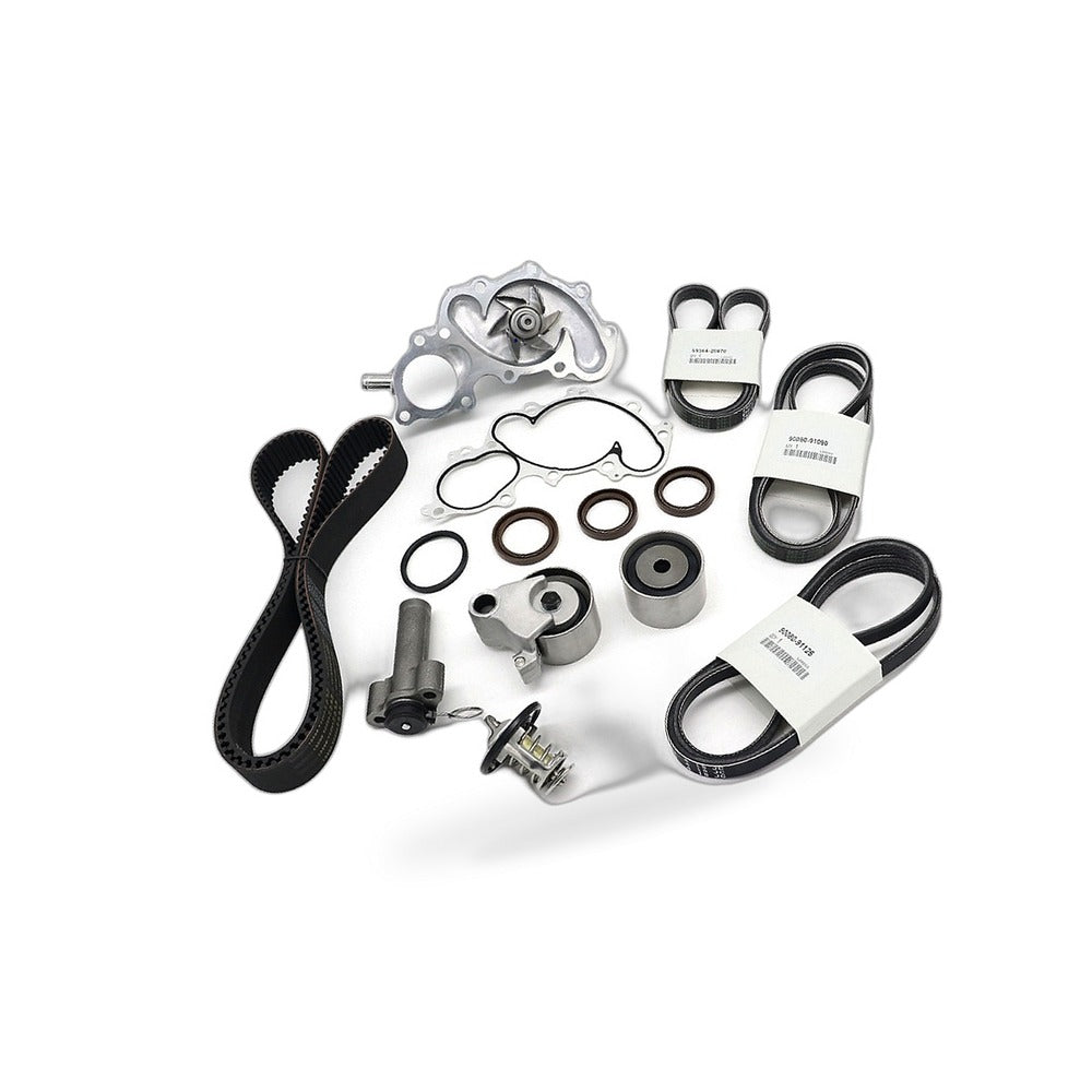 15-Piece Engine Timing Belt Kit With Water Pump Suitable for Toyota 4Runner Land - BD4