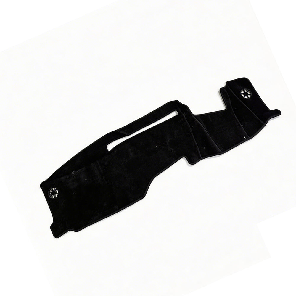 Black Dash Mat with HUD Suitable for Chevrolet Silverado 1500 LTZ ZR2 2023-2025