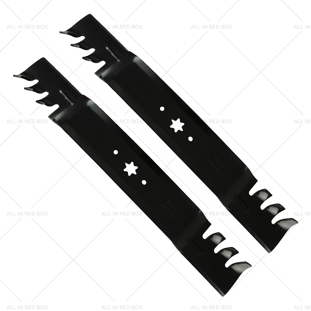 {{ 2x 42inch Blade Suitable for MTD  and  Cub Cadet ZTR RZT42 Gator Type Toothed Mulching }} - Buy Car Parts Online at {{ Kaka Auto Parts }}.