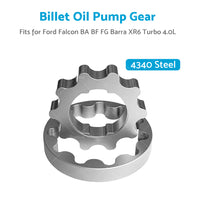 {{ 4340 Steel Billet Oil Pump Gears for Ford Falcon BA BF FG Barra XR6 Turbo 4. 0L }} - Buy Car Parts Online at {{ Kaka Auto Parts }}.