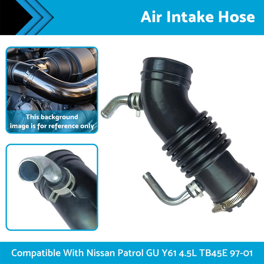 Air Intake Hose Pipe Suitable For Nissan Patrol GU Y61 Petrol 4.5L TB45E 1997-01